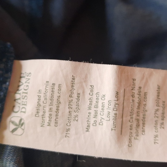 Carve Designs Oahu 4” Shorts in Blue – Size 8 - Picture 9 of 10